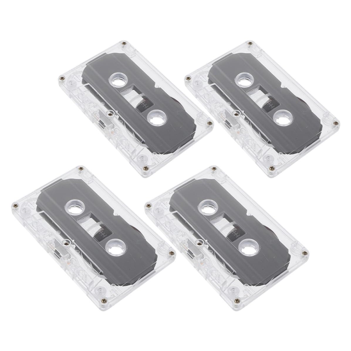 Cintas de casete de audio vírgenes ULTECHNOVO de 30 minutos para grabación pack de 4 unidades 8