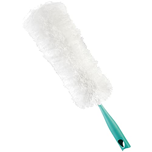 Image of Leifheit Click System High Reach Cleaning and Ceiling Dusting Kit,Turquoise / Silver,45554