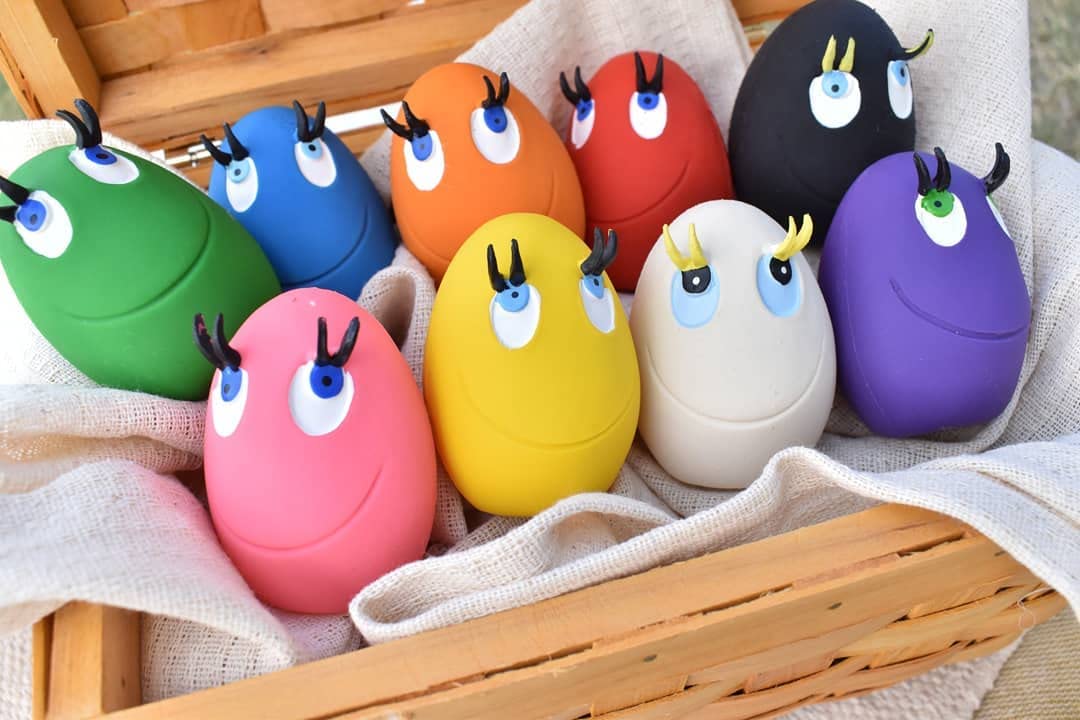 Lanco 8424678001978 Egg in Love; 100% Natural Rubber - Image 3