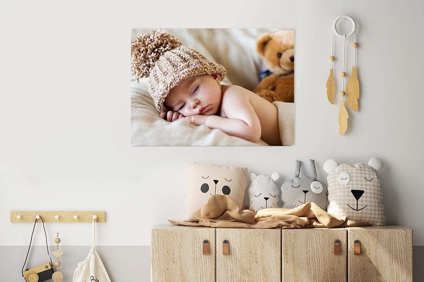 MuchoWow© Photo sur Toile Personnalisée Grand Format 120x80 cm – Tableau Salon et Chambre – Cadeau Photo Personnalisé