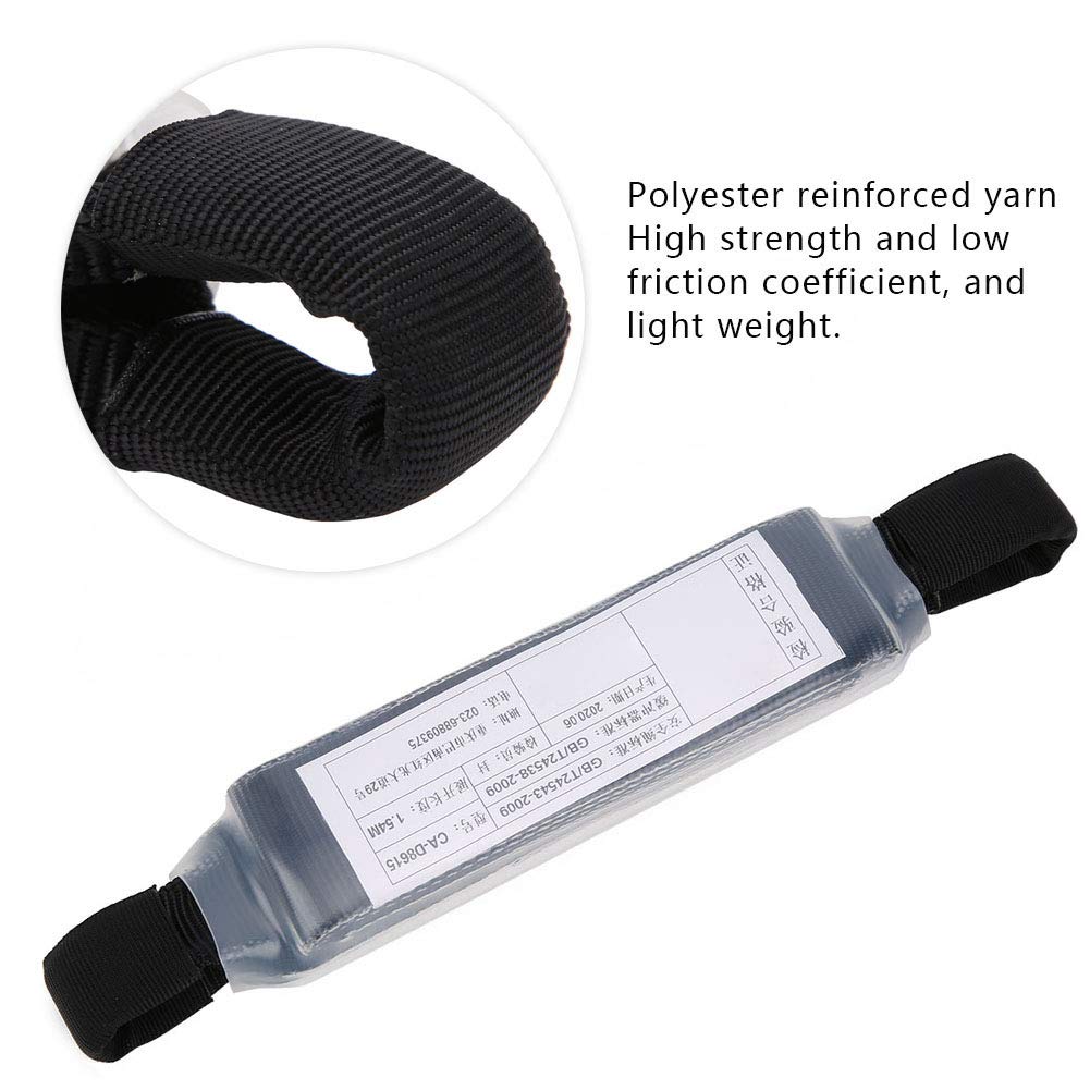 Pilipane for Rock Climbing Mountaineering, Fall Buffer Strap Bag Shockproof Cushion Belt, Climbing Conservation Mountaineering Equipment