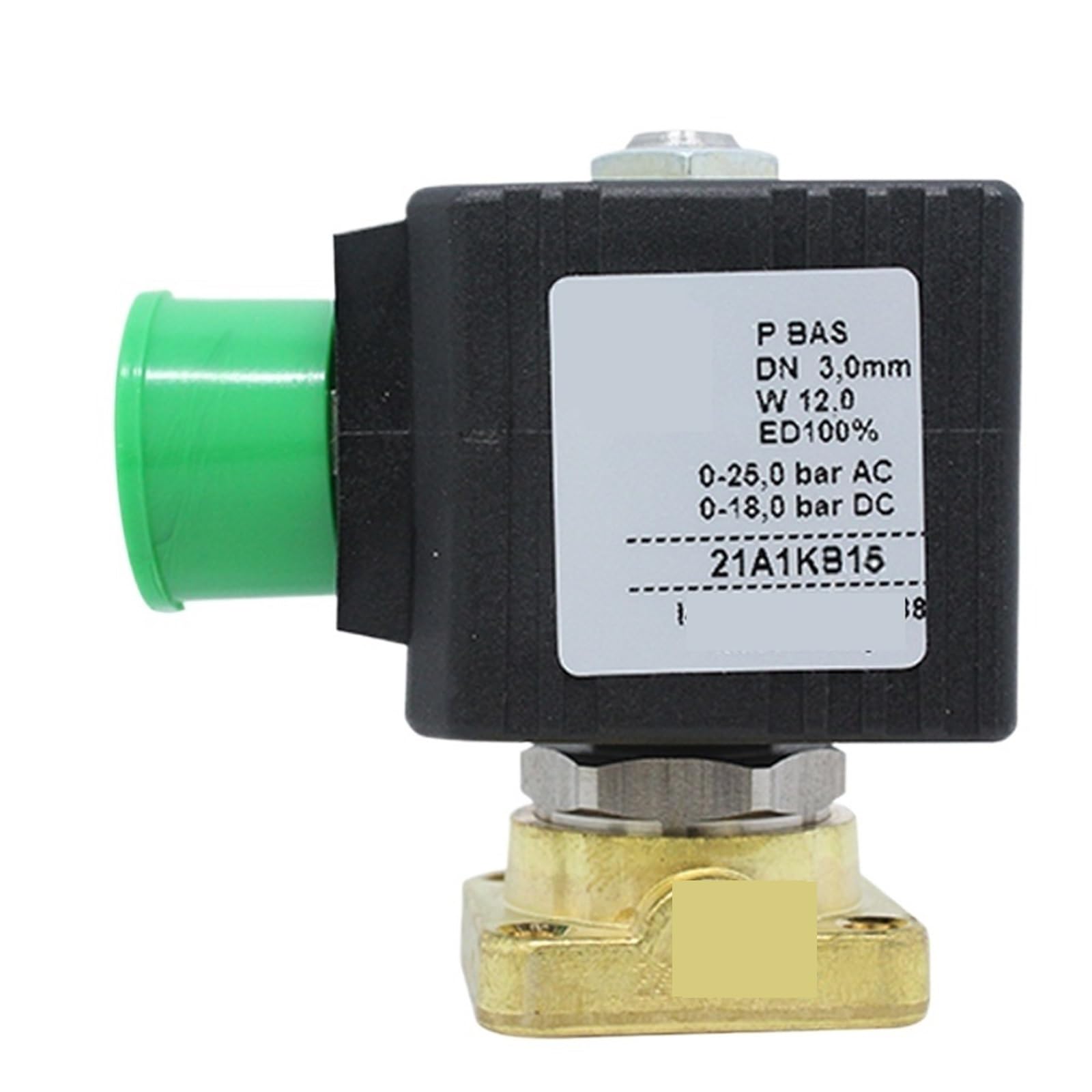 Vanne de commutation 21A1KB15 DC24V, solénoïdes électrovanne haut rendement 8W