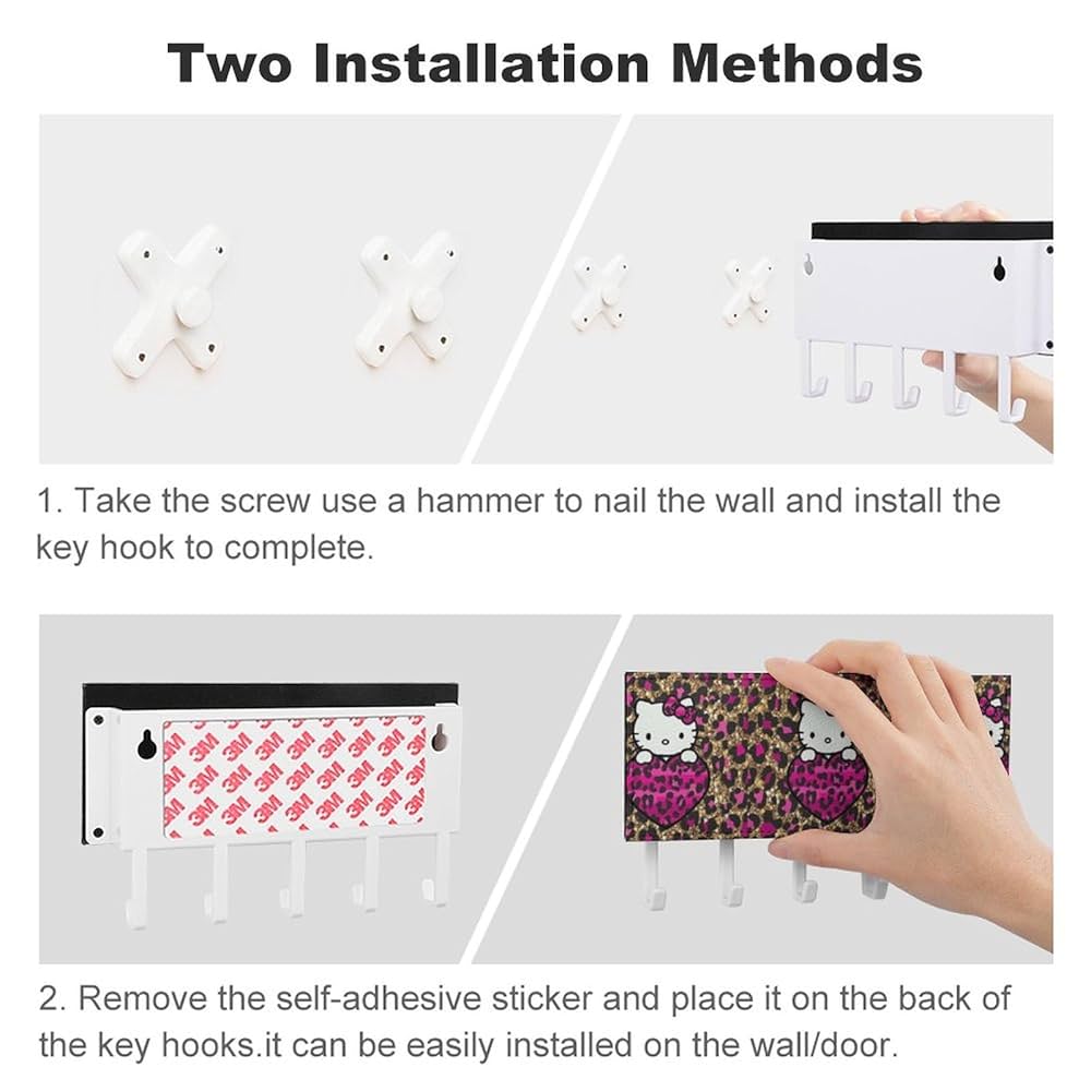 ハローキティ　キーホルダー　フックケース Amazon.co.jp: ハローキティ ヒョウ柄 キーケース 6連フック PU