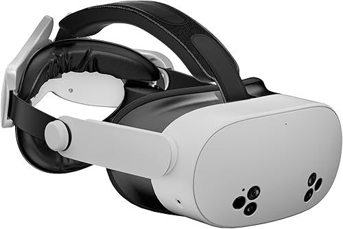 APEXINNO Comfort Head Strap Compatible with Meta Quest 3S Accessories,Adjustable Elite Strap with Enhanced Support & Soft Headpad & Non-Battery Design