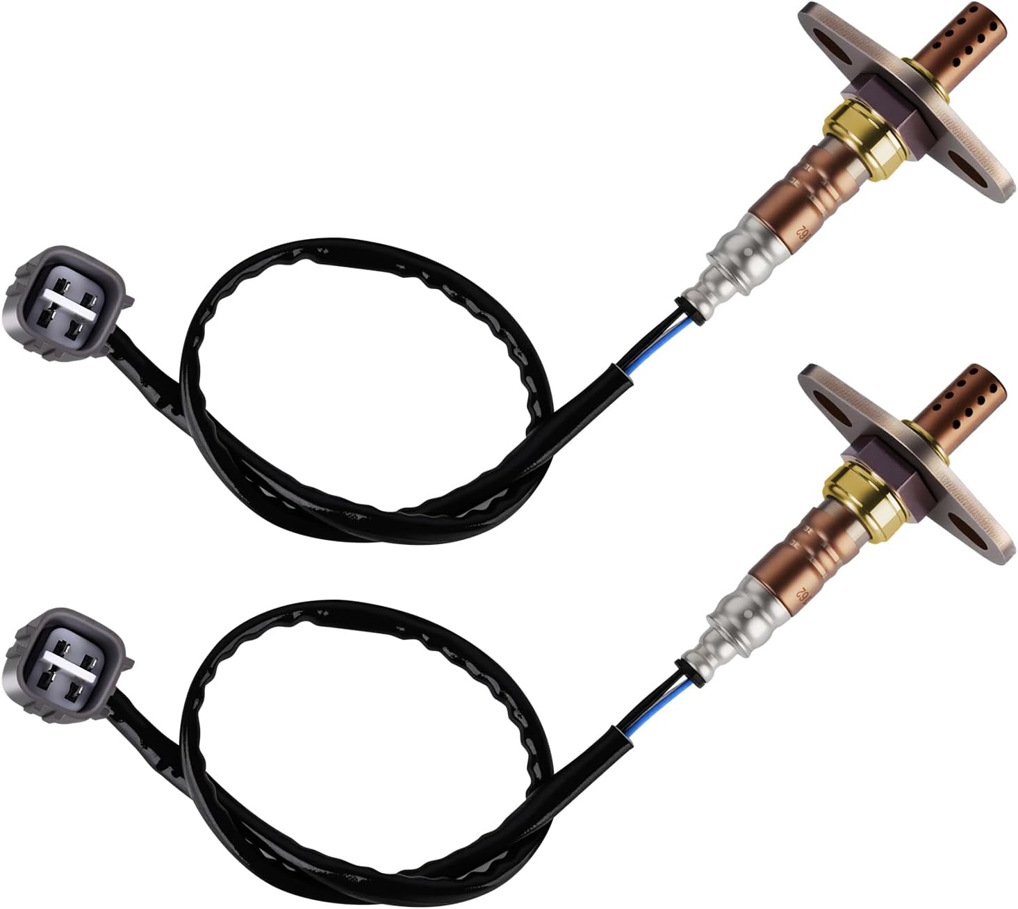 Automotive Replacement Oxygen O2 Sensor 234-4162 Set of 2, 02 Sensor Compatible with Toyota for 4Runner 1996-00, for Sequoia 2001-04, for T100 1995-98, for Tacoma 1995-00, for Tundra 2000-04