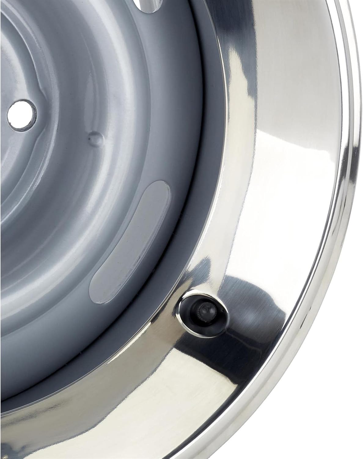 Speedway Motors Stainless Steel Beauty Rings for 15 Inch GM Rally Wheel: Modeled After 70's GM Factory, 15"x2.5" Trim Ring, Fits Specifically on GM Style Rally Wheels, Set of 4