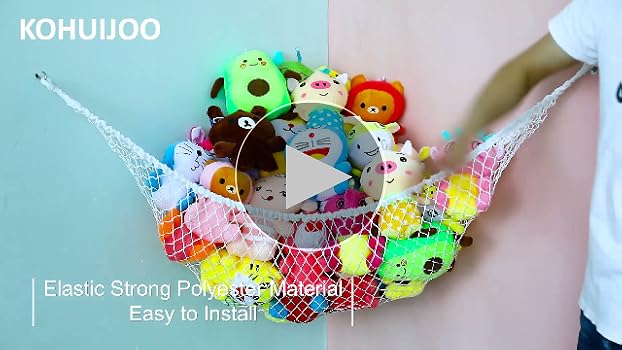 Amazon.com : KOHUIJOO Toy Hammock, Stuffed Animals Hammock