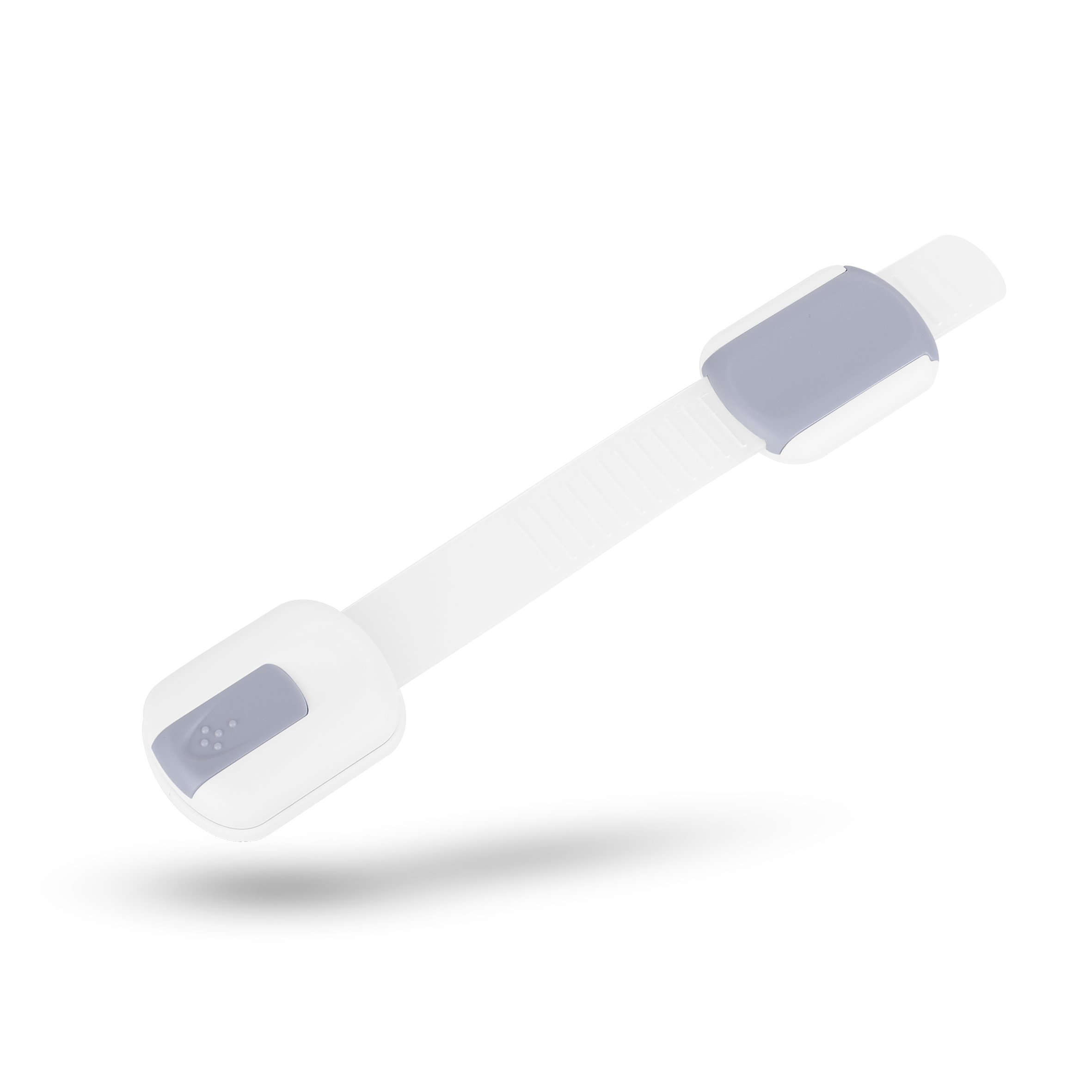 Topcom 10.045.11 CP121 Universal Flexible Lock, White, Set of 2 Pieces