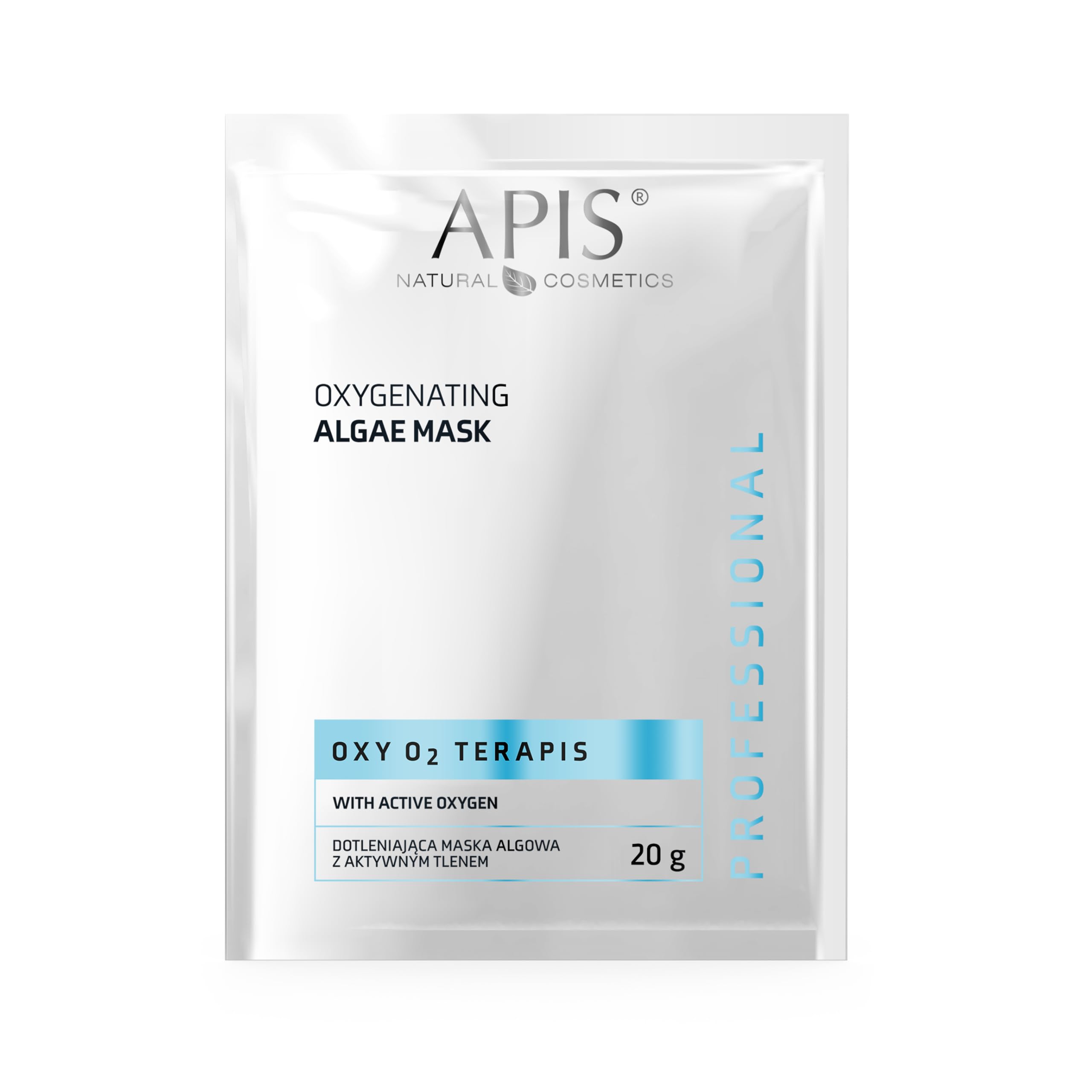 Apis Professional Oxy O2 Therapies Oxygenating Algae Mask, 20g