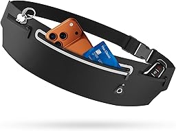 Alyvisun Riñonera Running para Mujeres y Hombres, Riñonera para Correr Resistente al Agua (Compatible con iPhone 17/16/15/14/13 Pro MAX), Gran Capacidad, Ideal para Correr, Senderismo y Deportes