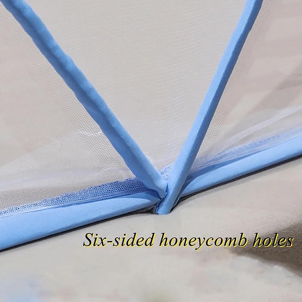Plegable Mosquitera Cama, Cama de Interior, Carpas portátiles con Dosel, para Cama Individual o Matrimonio,Portátil Mosquito Cortina para Camping Viaje Hogar al Aire Libre