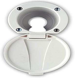 Ambassador Marine Plastic Recessed Cup and Lid with Screws