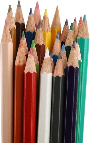 Miniatura 5 de Lápiz de color soluble en agua, 24 colores, pintura a mano, cepillo de estudiantes profesionales, material de pino