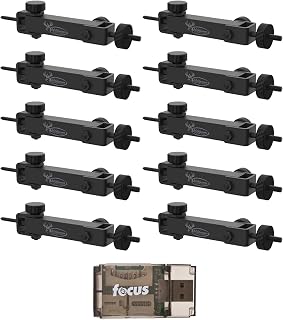 Wildgame Innovations Eco Mount (10-Pack) - Compatible with Cameras and Solar Power Packs Bundle with Card Reader (11 Items)