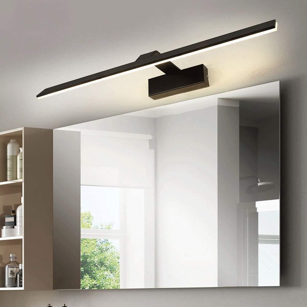Luz Frontal Led Espejo, Linterna de Pared de Baño, Luces de Maquillaje, Espejo de la Lámpara de Espejo de la Pared Del Espejo de la Instalación Fácil