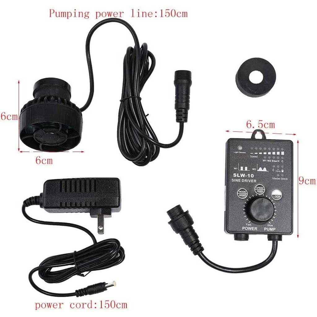 Amazon.com: Jebao Jecod SLW-10 SLW10 1056 gph SINE WAVEMAKER PUMP