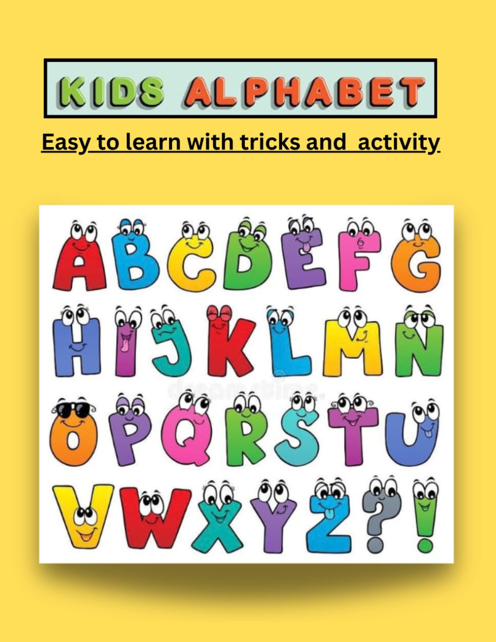 ALPHABET BOOK AGE 2-5: LEARN AND ACTIVITY BOOK AGE 2-5
