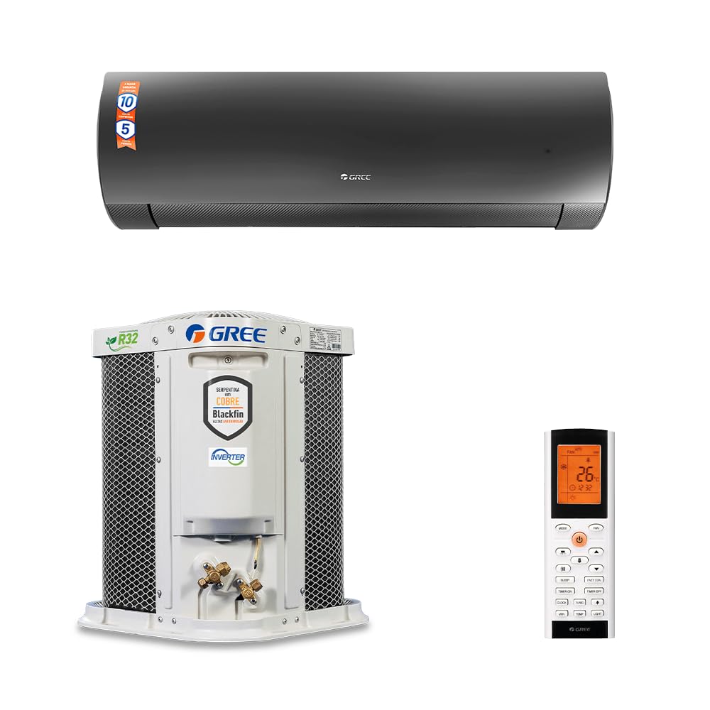 Ar Condicionado Split Hi Wall Gree G-Diamond Auto Inverter 18.000 Btus Quente e Frio 220v R-32