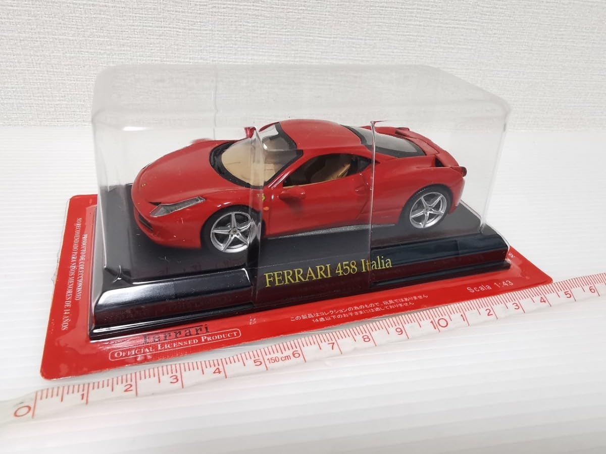 ミニカー×3 Ferrari Collection アシェット ⑧ Amazon | アシェット フェラーリコレクション FERRARI 458 Italia 1/43