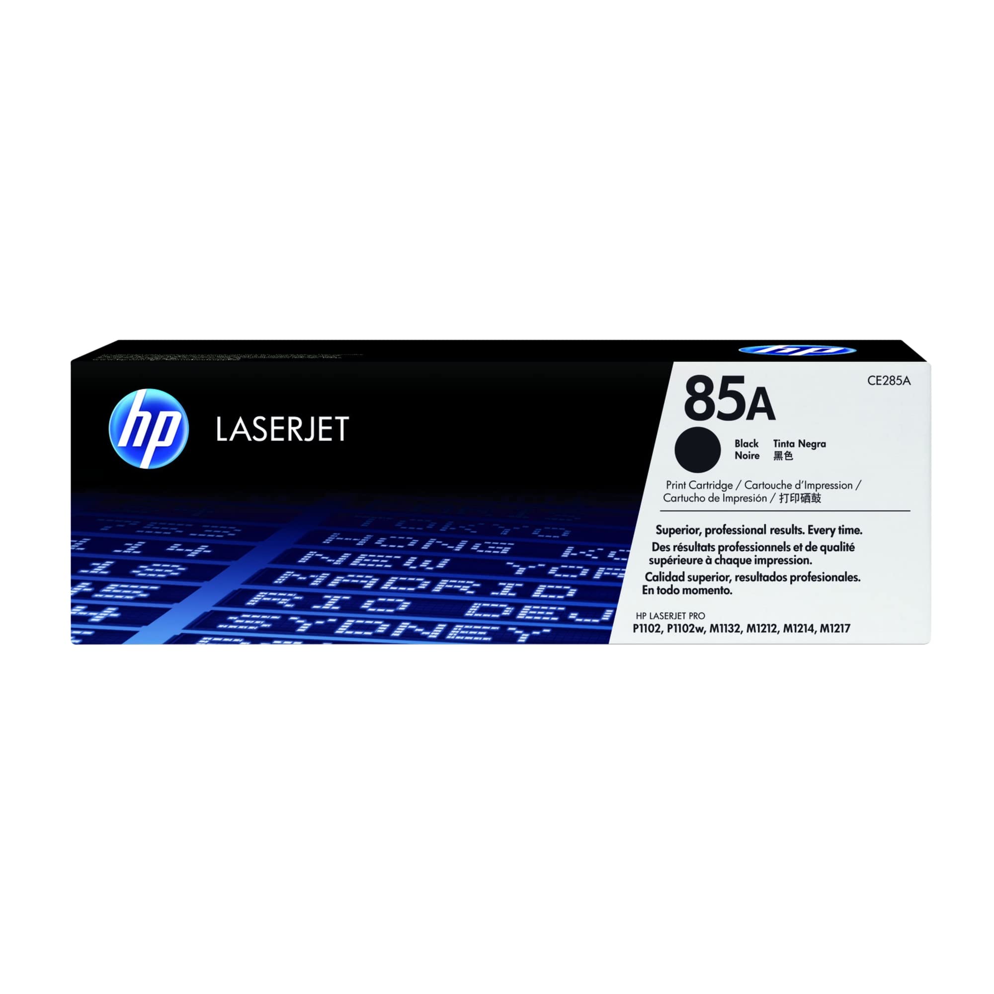 HP 85A - Tóner para impresoras láser (1600 páginas, Laser, HP, 10 - 32.5 °C, 20 - 80%, -20 - 40 °C) Negro