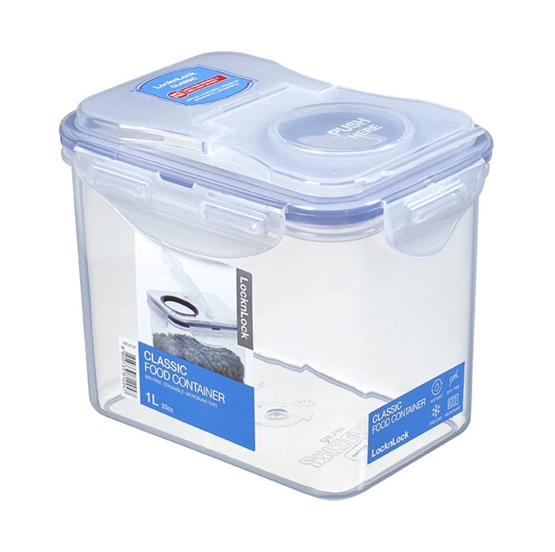 Lock & Lock Frischhaltedosen Set 6-teilig HPL 812F je 1,0 Liter