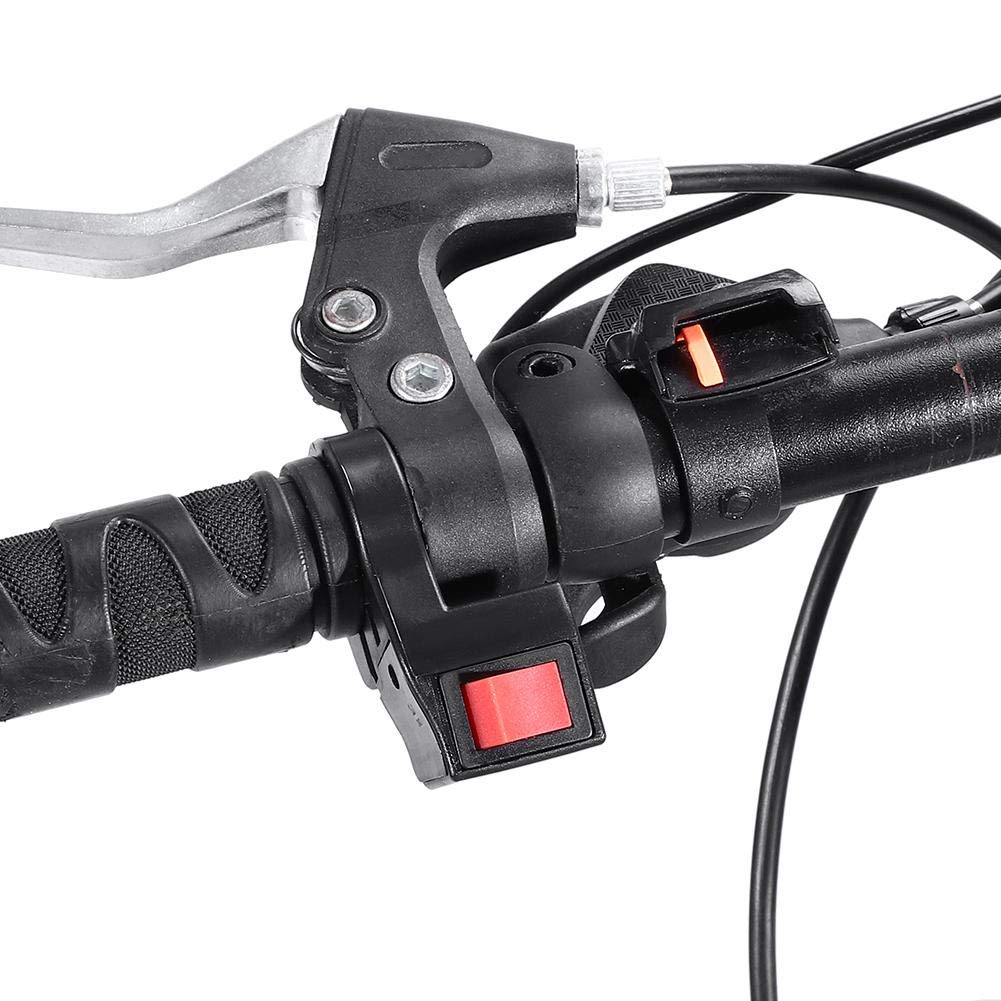 VGEBY Rocker Switch Button, Handlebar Switch, ON-OFF Switch, Black