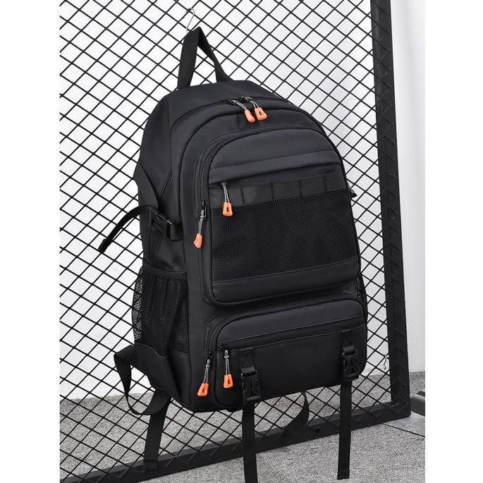 Backpack Men's Trendy Fashion Business Casual Backpack Large Capacity(E)2