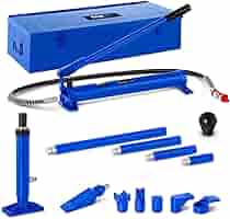 Pompa Idraulica Per Carrozzeria MSW - Sollevatore Fino A 4000 Kg - Kit Completo Con Accessori - Foto 4