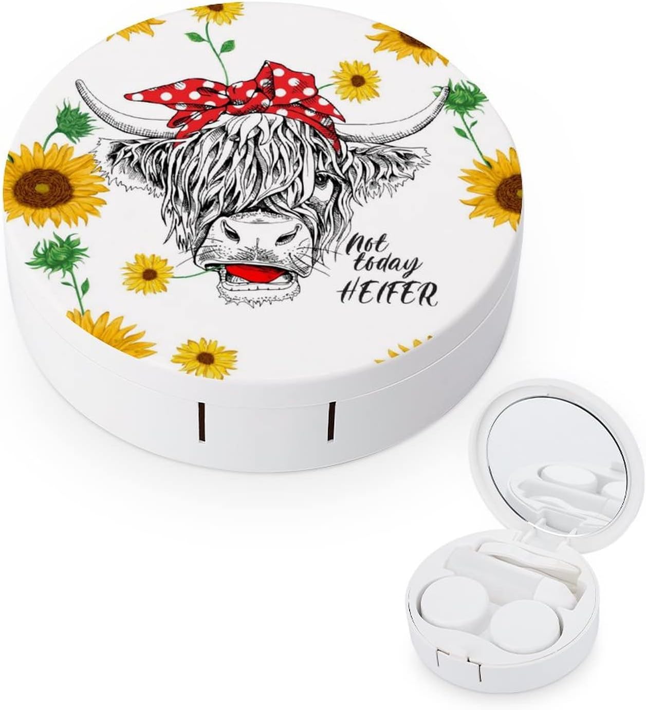 Cow Sunflower Heifer Contact Lens...