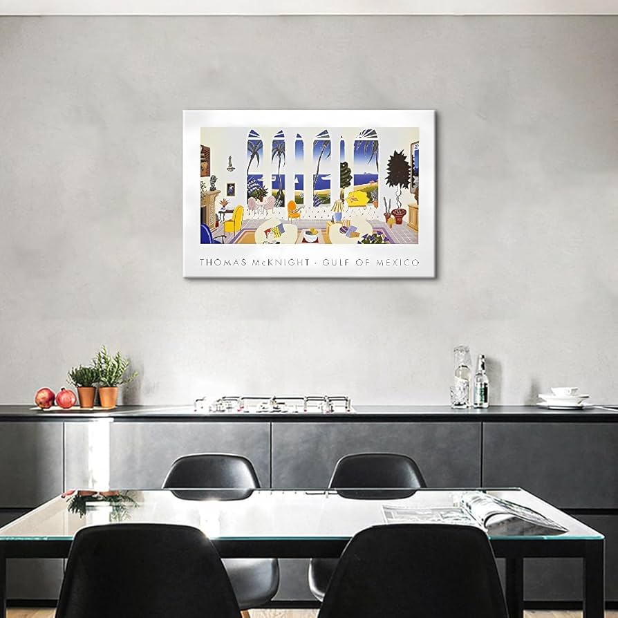 Amazon.co.jp: アートパネル トーマスマックナイトの南国風 絵画