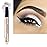 MiaSarah 2 in 1 eyeshadow stick and Sponge Makeup Brush, Smooth Cream Shimmer Shadow Pencil Long Lasting Waterproof Eye Shadow Highlighter Stick Makeup, Hypoallergenic Multi-Dimensional eyes Look