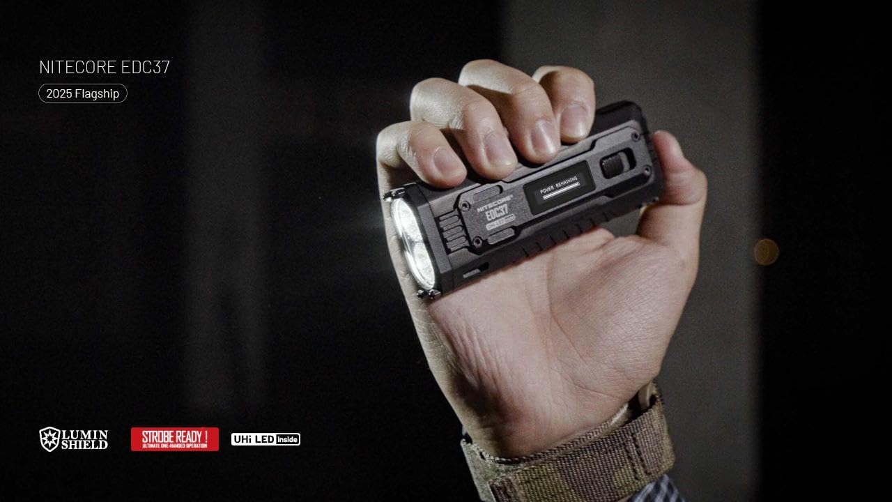 Nitecore EDC37 + LR40 Lantern White EDC37 Ultimate EDC Flashlight