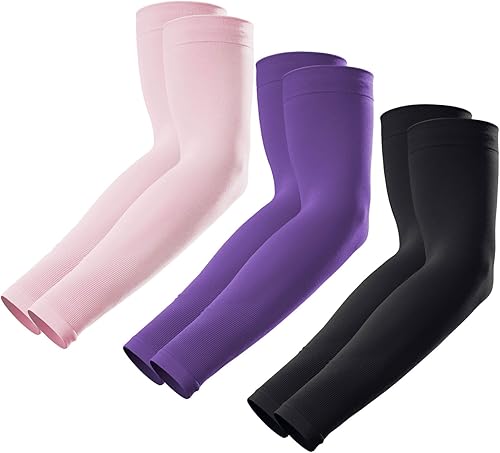 GOUNOD Mangas de compresión de enfriamiento de protección solar para hombres - Jardinería al aire libre Deportes Entrenamientos mangas de brazo de