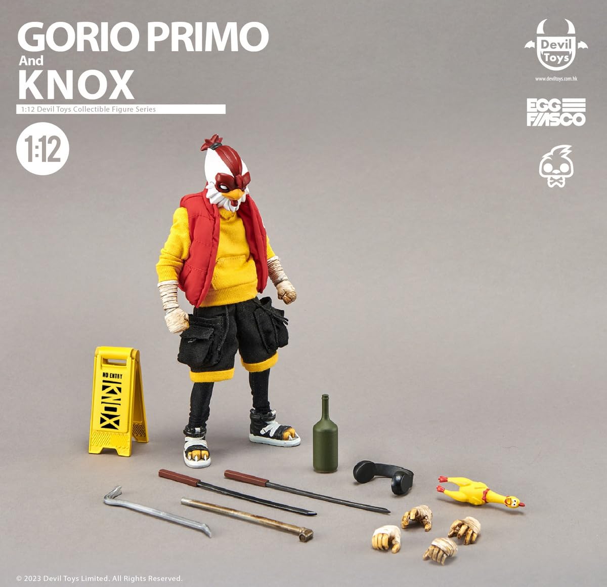 Amazon.co.jp: [AC]Devil Toys 1/12 Gorio Primo & KNOX 可動