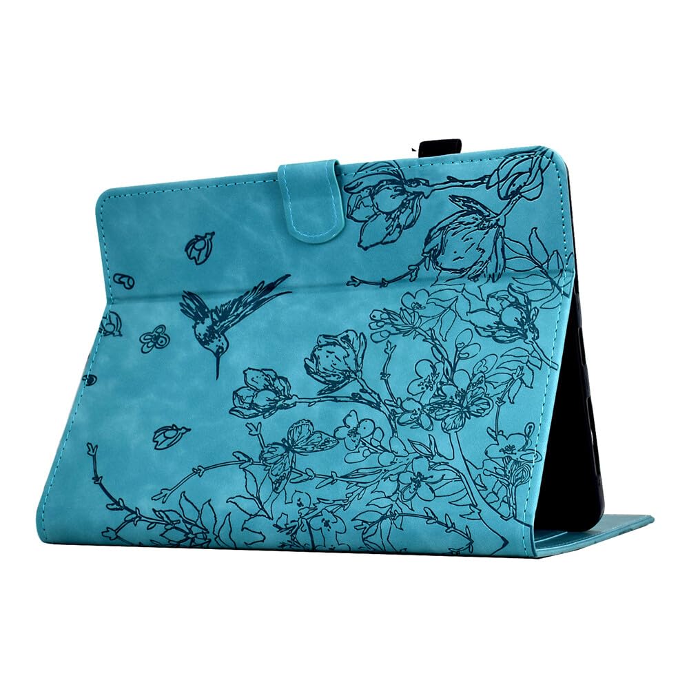 Generic Compatibile per Kindle Paperwhite 1st Generation (2012) E Reader (Colore: Verde Scuro) Custodia a portafoglio in pelle Flip Back Pattern Case