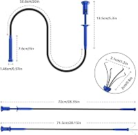 Housolution 72 cm Mágneses Fogó LED Világítással - Hajlítható Szerszám Csavarok, Szögek, Kulcsok Felszedéséhez Nehezen Elérhető Helyekről -  7