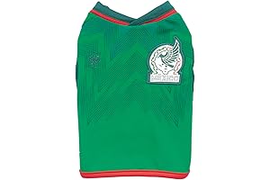 Dog versions of the Mexican National Team Jersey