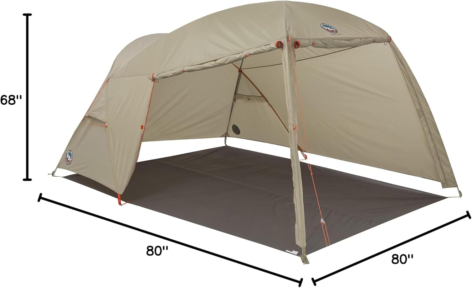 Big Agnes Wyoming Trail Camp Tent, 2 Person (Olive)