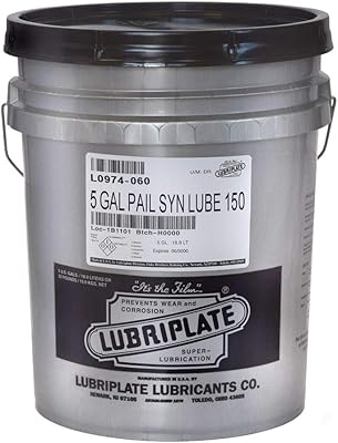Lubriplate Syn Lube 150 L0974-060 Synthetic Multi Purpose Fluid, Contains 5 Gallon Pail