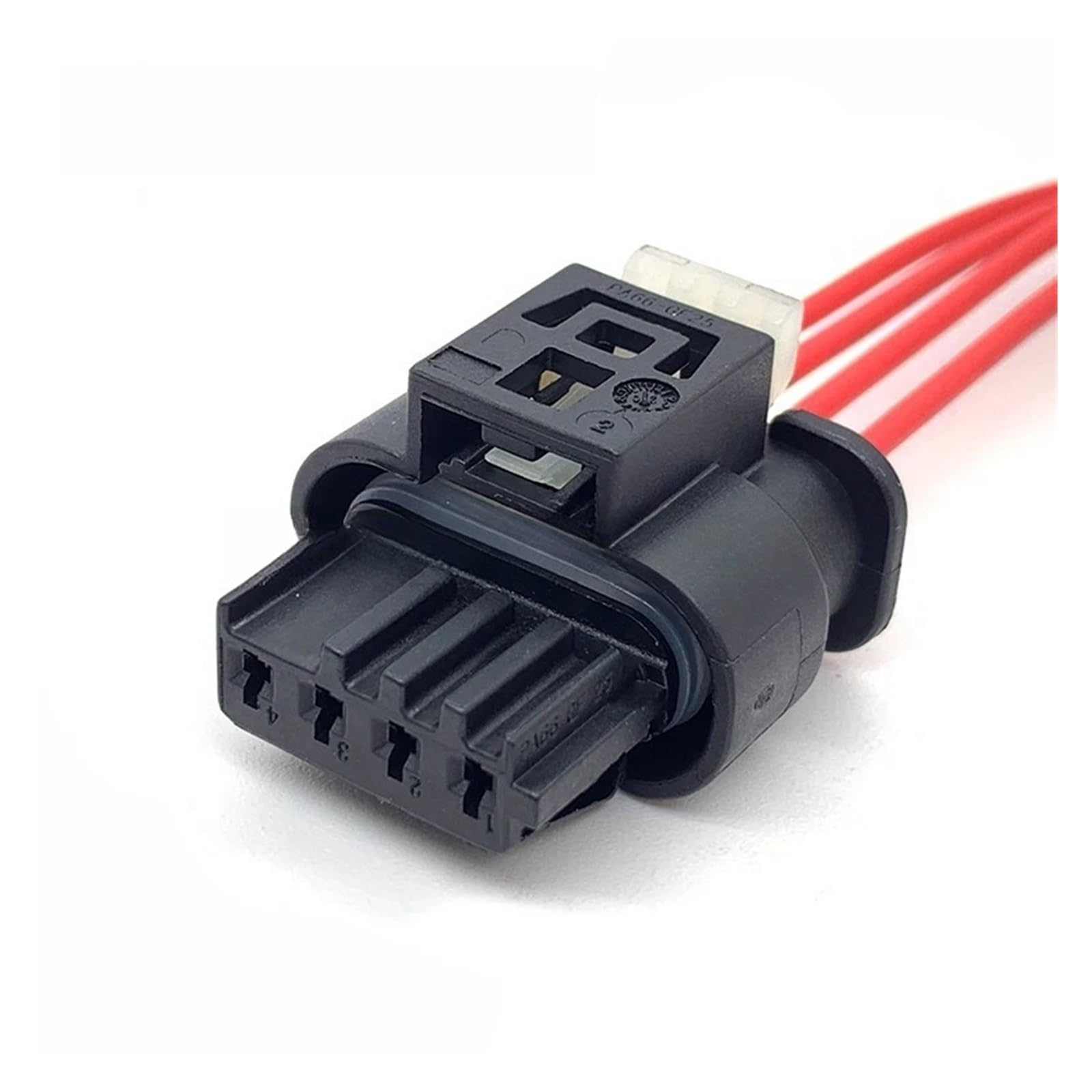 Speaker connector 1 Pc 4 Pin Auto Fuel Gasoline Pump Plug Valve Electronic Connector Wire Harness Socket compatible with the CS35 805-122-541(10 Pcs)