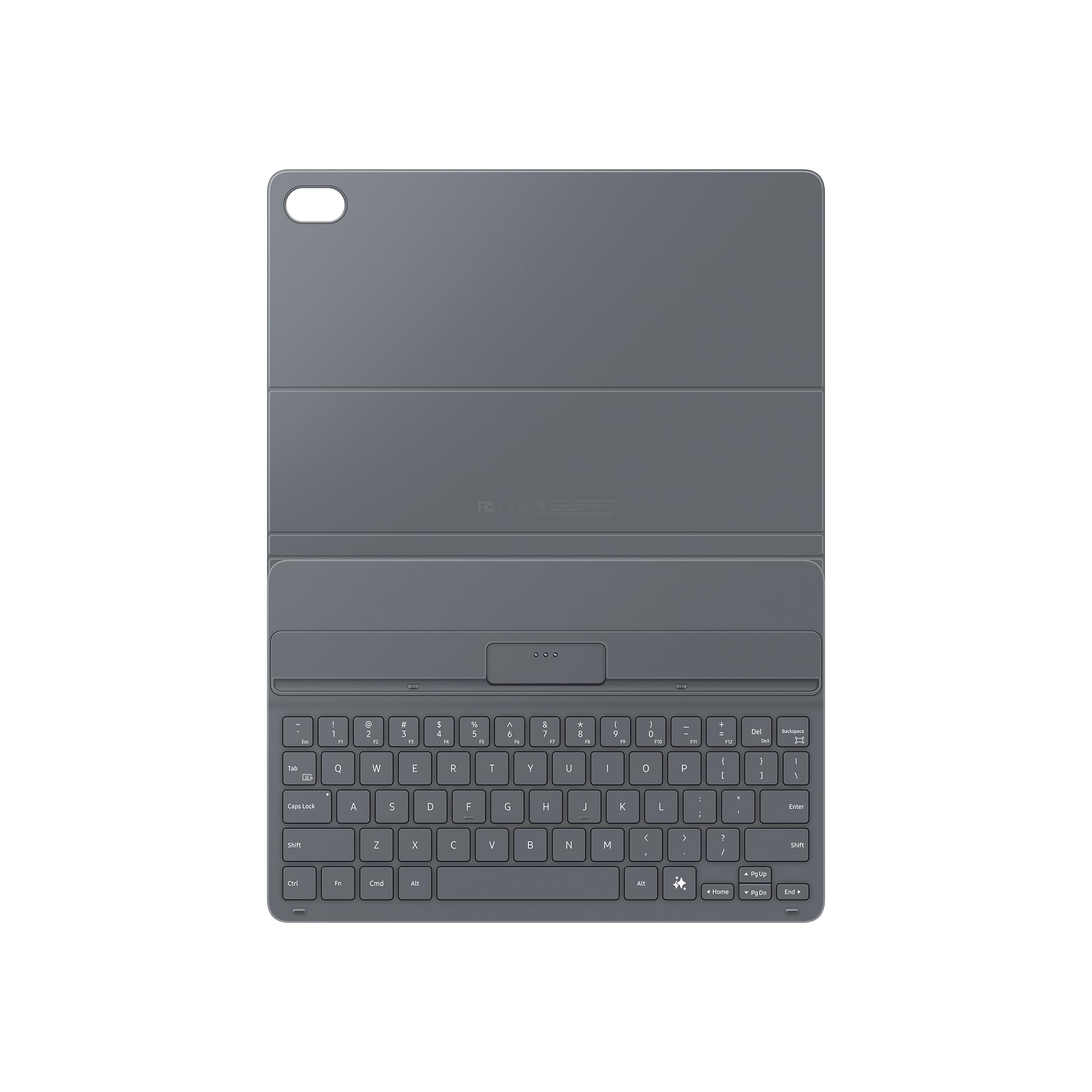 Samsung Book Cover Keyboard Slim Custodia per tablet con tastiera per Galaxy Tab S11, Nero
