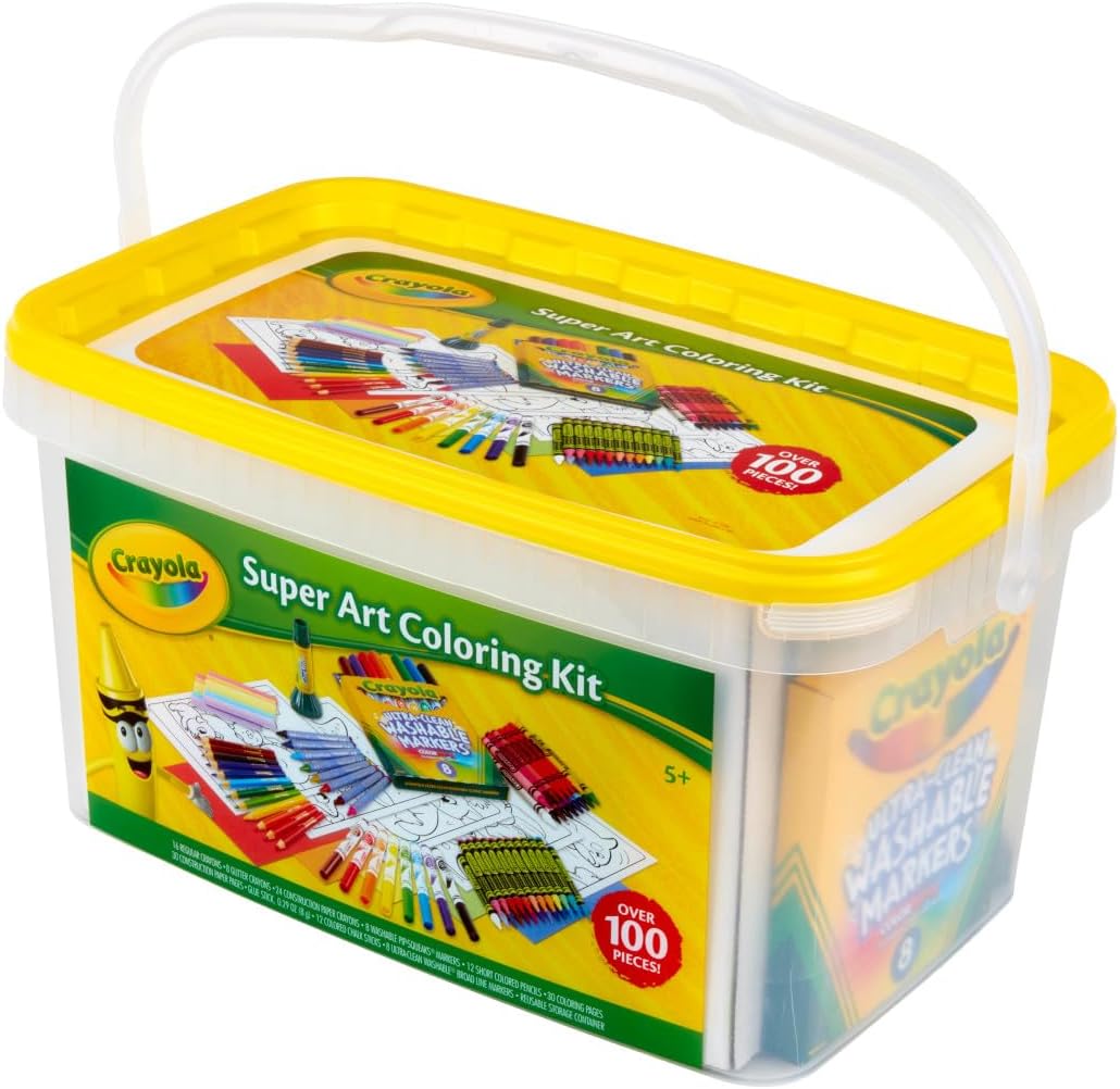 Crayola Super Art Coloring Kit 100