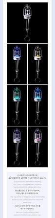 ILLIT Official Light Stick Keyring