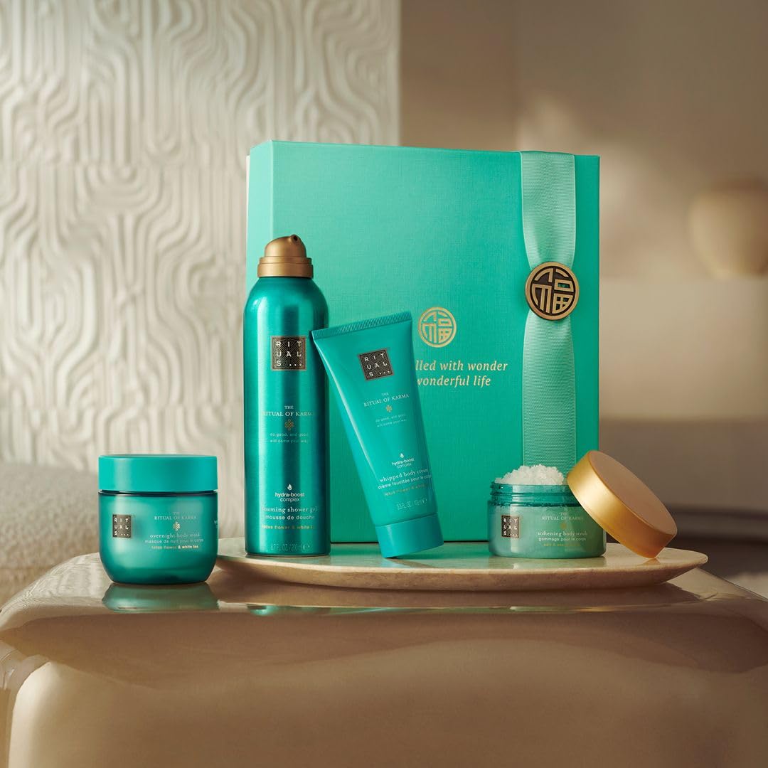 Rituals Karma Mittleres Geschenkset, Baderitual mit Lotusblüte