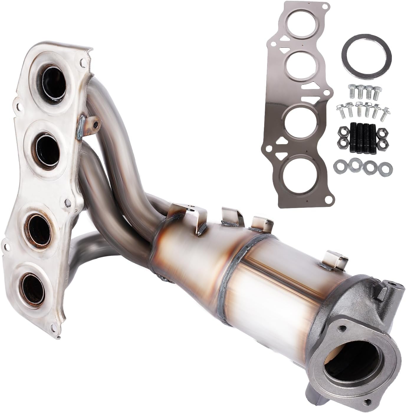 Catalytic Converter Compatible with 2007-2009 Toyota Camry, 2006 2007 2008 Toyota Solara 2.4L Catalytic Converter High Performance (EPA Compliant)