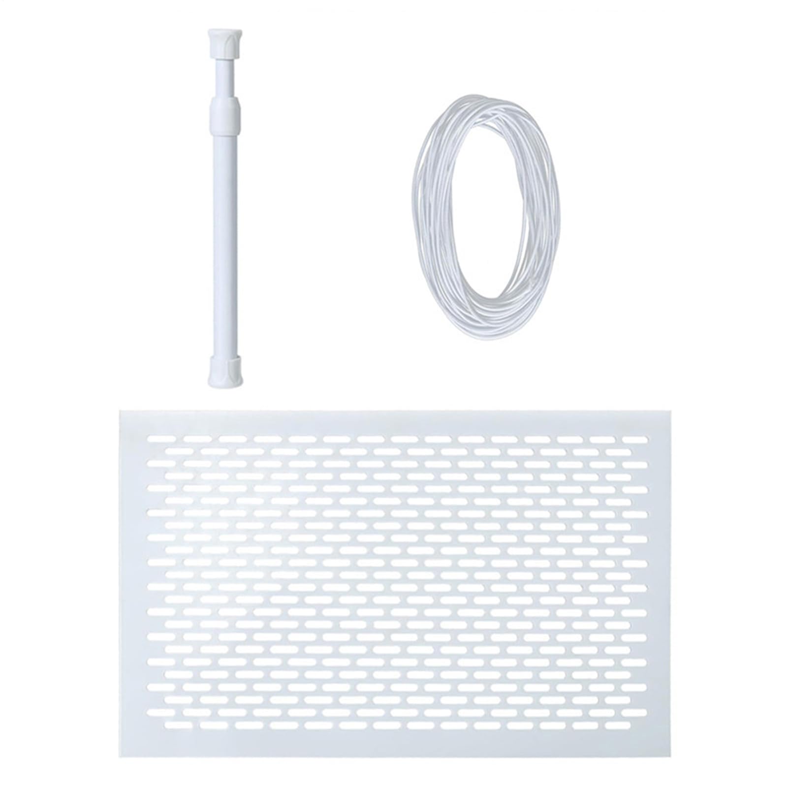 Grille de Protection pour Skimmer de Piscine Anti-Feuilles Toile Maillée Renforcée Écran Nettoyage Spa Étang