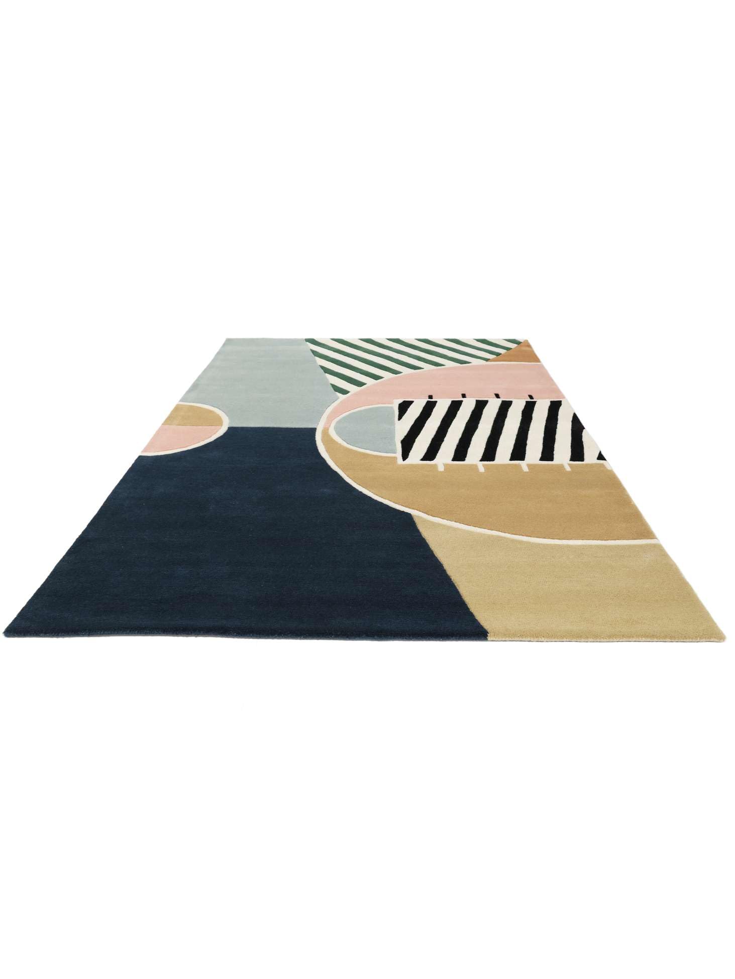 RugVista Basketball Court, Dywan dziecięcy, Nowoczesne, 160 x 230 cm, Prostokąt, Wysoki, Pokój Czyścić wyłącznie chemicznie, Bez niebezpiecznych chemikaliów, Wielobarwność