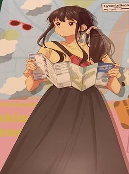 リコリス・リコイル　クリアファイル　リコリコ展　ローソン　クリアファイルホルダー リコリス・リコイル クリアファイル リコリコ展 ローソン クリア