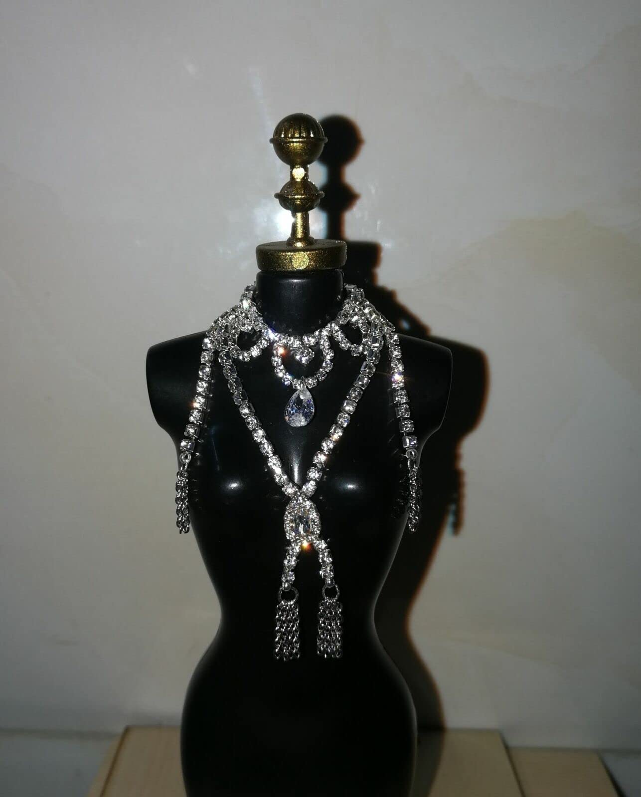 BOSWON 1/6 Scale Rhinestone Necklace Model for 12