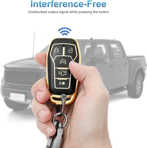 Miniatura 3 de EKALA Funda para llavero de TPU suave con llavero, Blanco, Blanco